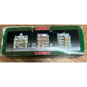 House of Lloyd Christmas Around the World Turn to the Century Village Light Box